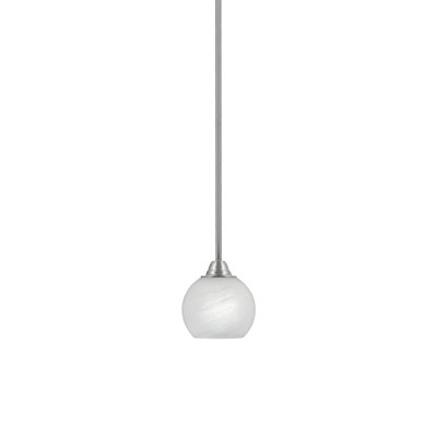 Paramount Stem Hung Pendant Shown With 5.75" Glass