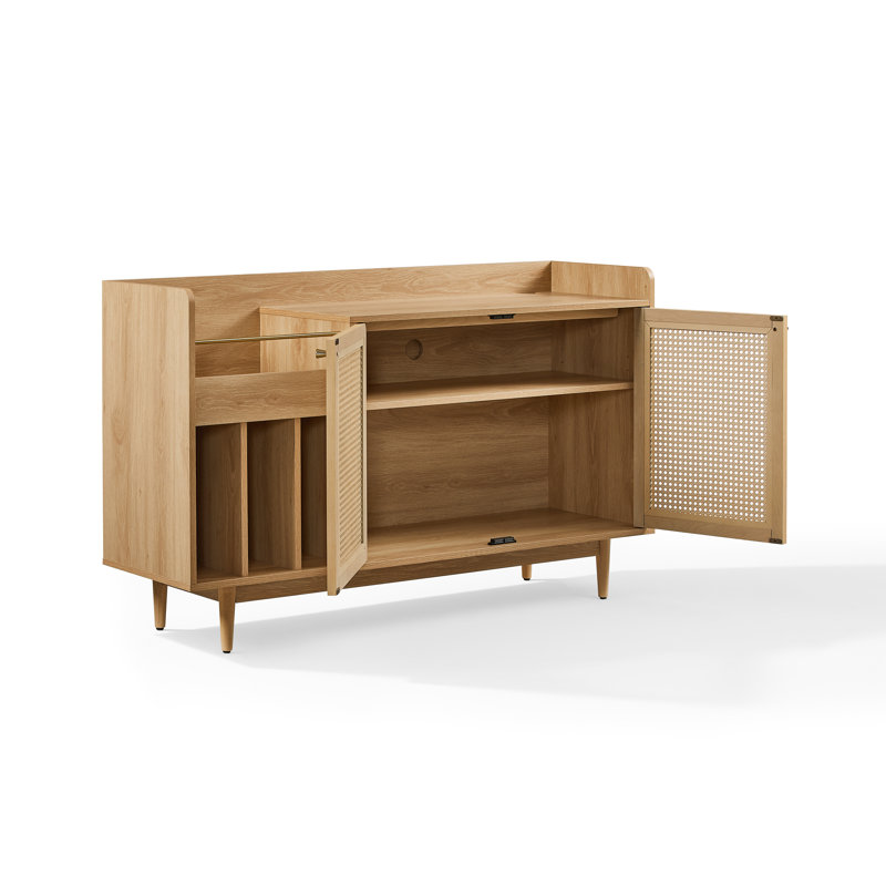 Maeve Record Player Cabinet With Vinyl Storage