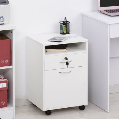 Dayanari 15.75'' Wide 1 -Drawer Mobile File Cabinet