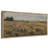 Countryside Wildflowers Landscape Rustic French Artwork - Extra Large Framed Wall Art Canvas Print-111695661-100937132