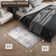 Sorbus Area Rug, Machine Washable, Non-Slip, Low Pile Indoor Carpet with Rubber Backing - Blue (Drift)