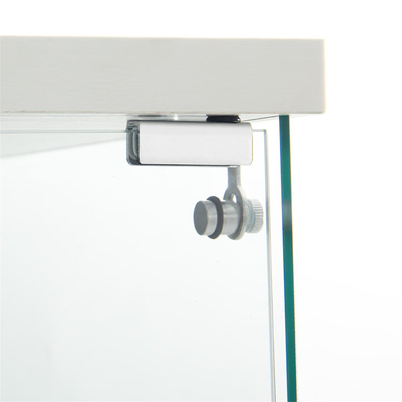Vitrine en verre trempé, Blanc