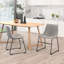 Chaise d'appoint revêtue de similicuir Davey-386379605
