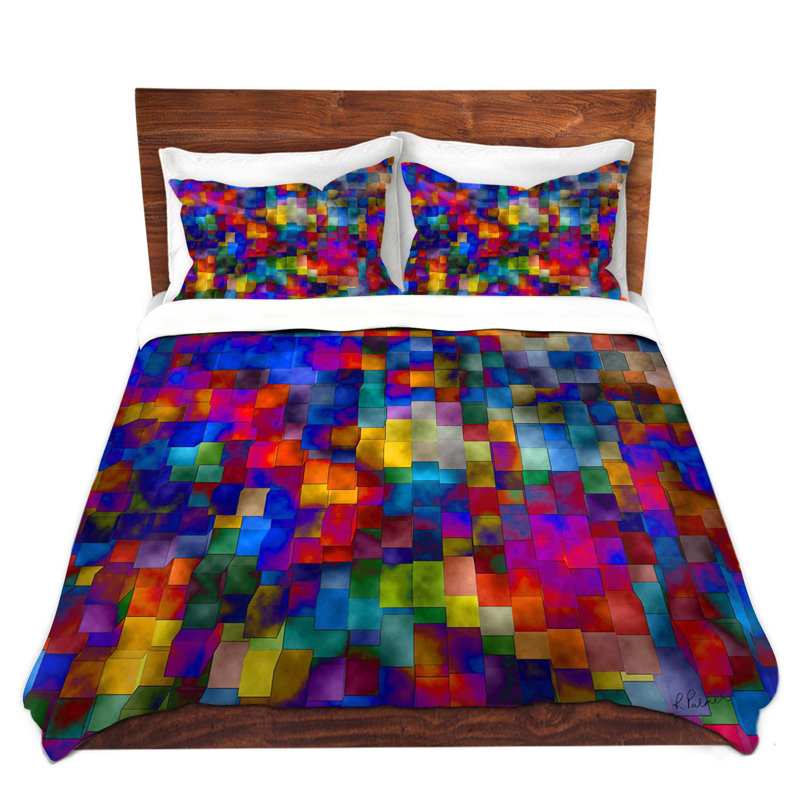 Polyester Duvet Cover, Queen Duvet Cover + 2 Standard Shams