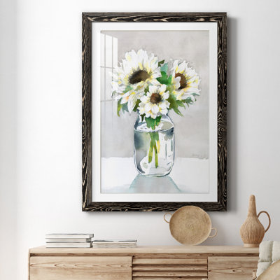 Tournesol II - Cadre photo, reproduction d'art sur papier