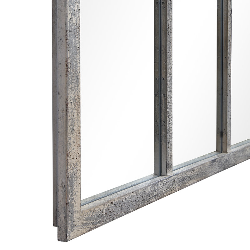 Miroir d'appoint Joen, Blanc cassé / gris rouille