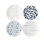 Blue Bay 4 Piece 8" Salad or Dessert Plate Set