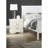 1Pc White Finish Two Drawers Louis Philip Nightstand Solid Wood Contemporary & Simple Style-299337151