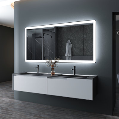 Miroir mural rectangulaire