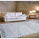 Geometric Silver/White Area Rug