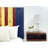 Doliver Multicolored Solid Wood Floating Panel Headboard-87055785-90156193
