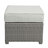 All-Weather Wicker Patio Sofa with Ottoman