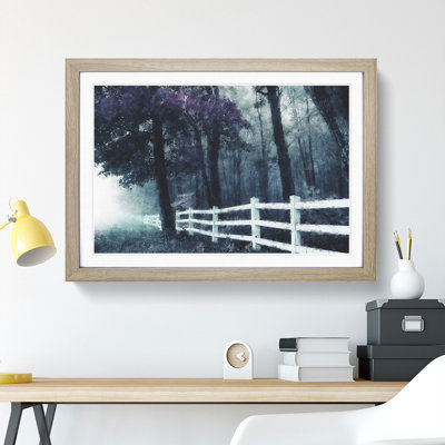 The Forest Edge - Picture Frame Graphic Art