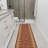 Homeline Non-Slip Rubberback Oriental Indoor Runner Rug, Dark Red-397911909