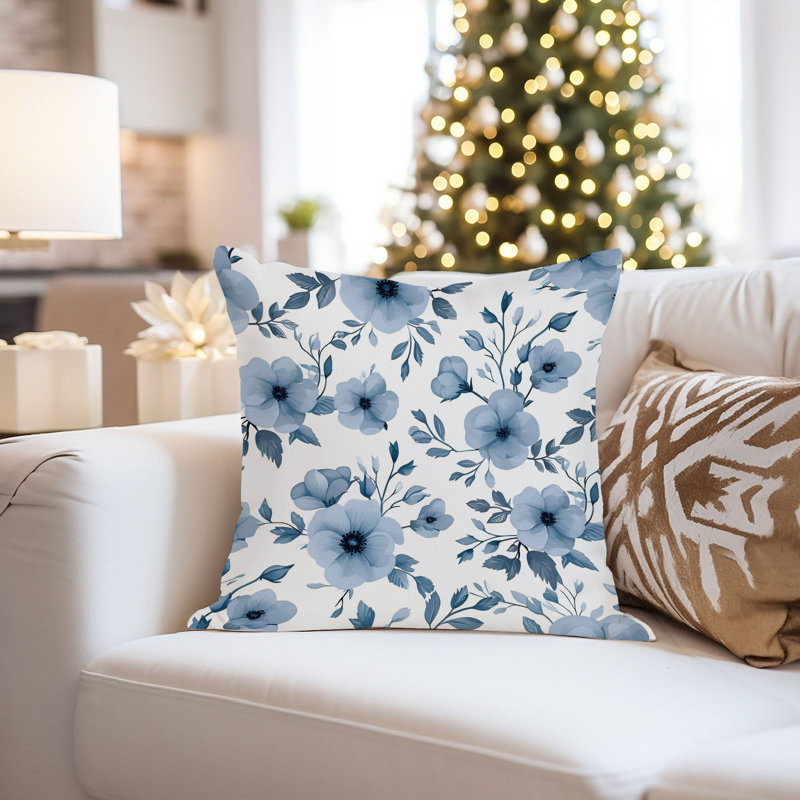 Floral Pillow Cover