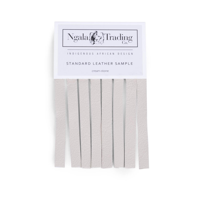 Leather Fringe Wall Sconce, Cream