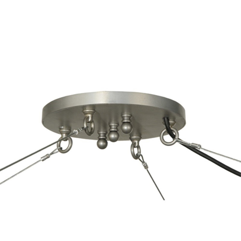 Dasael Glass LED Semi Flush Mount