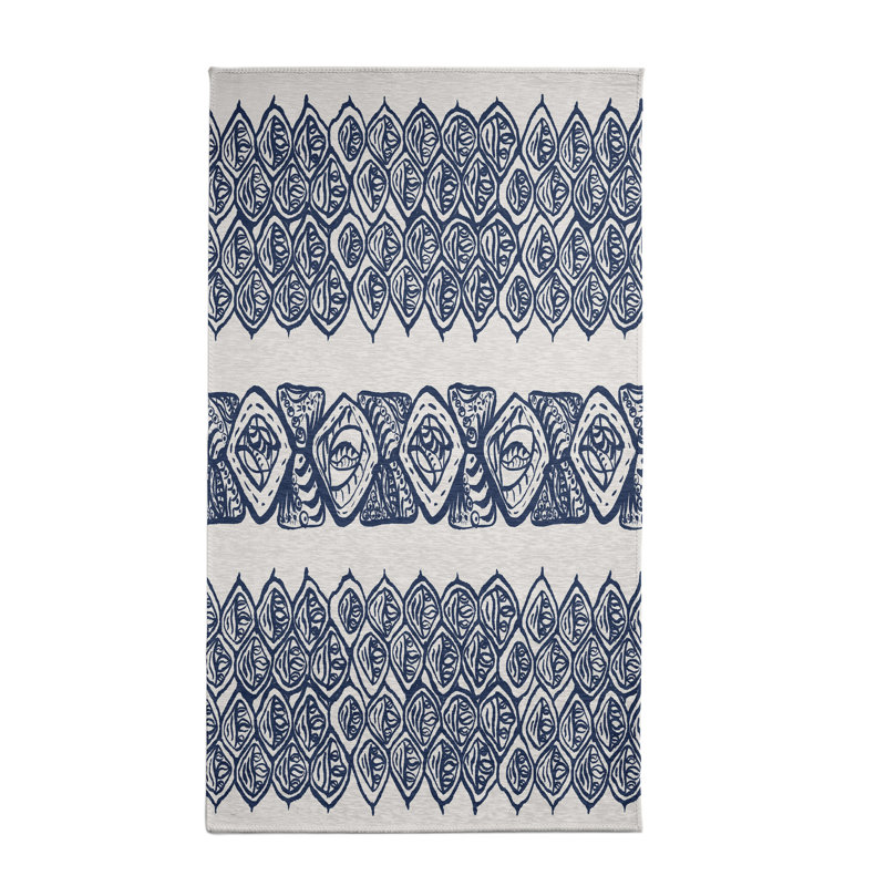 Safari Chenille Geometric Indoor Rug, Rectangle 5' x 7'