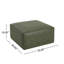 Repose-pieds rembourré en cuir PU Orrey-891621988