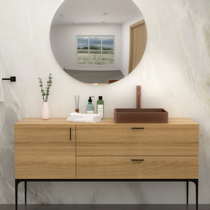 Stainless Steel Bathroom Sink With Pop Up Drain