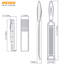 Deiss Lux Fine Grater & Lemon Zester, Stainless Steel Parmesan Cheese Grater Handheld