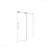 56"-60"W X 72"H Frameless Design Shower Door  - Sliding Opening Shower Door  - With Premium 5/16"(8Mm) Thick Tempered Glass Shower Enclosure Door,Double Side-124402401