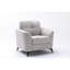Ensemble de fauteuil Chair en velours gris