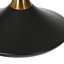 Justyce 1 - Petit luminaire suspendu noir/laiton