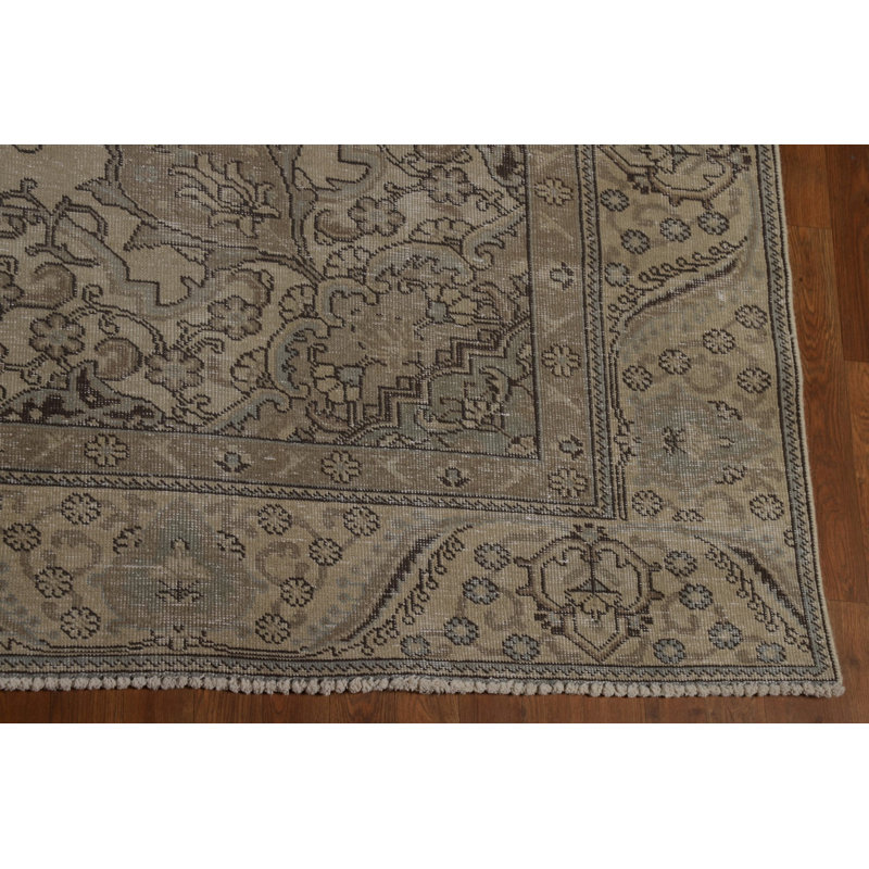 Tapis traditionnel en laine fait à la main 10 x 12