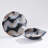 Swoon Glass Abstract Charger