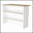 Light Pine 3-Tier Shelf Kitchen Island With Spacious Work Surface And Durable Construction For Enhanced Functionality