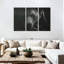 Ours brun monochrome sur toile 3 pièces-566179167
