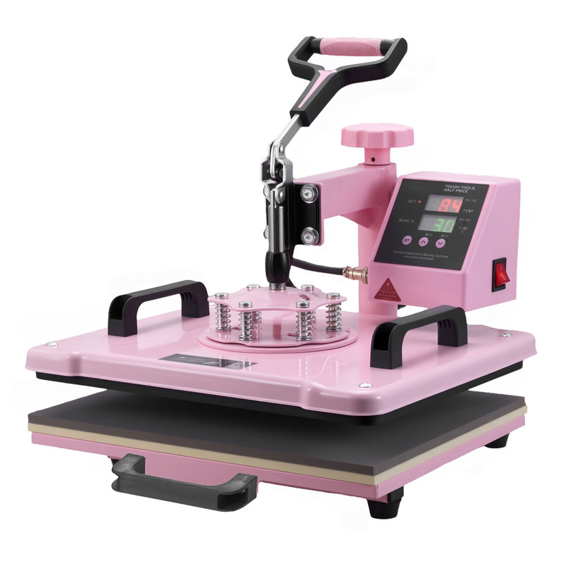 Presse à chaleur 12 X 15 po 5 en 1 avec tasses à culot 30 oz