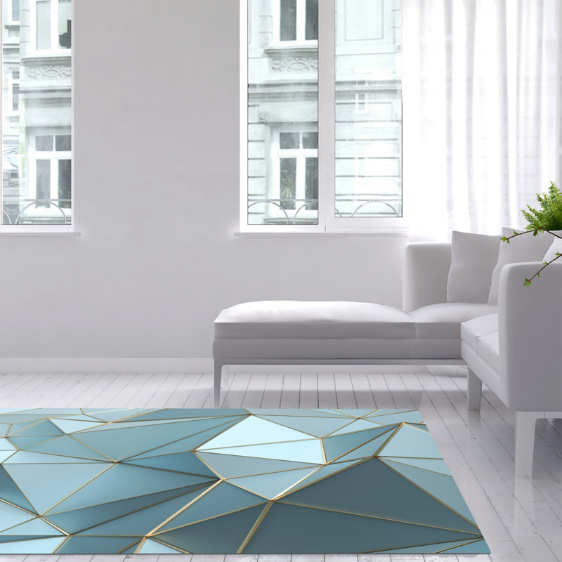 Friedolf Geometric Area Rug, Rectangle 140 x 200cm