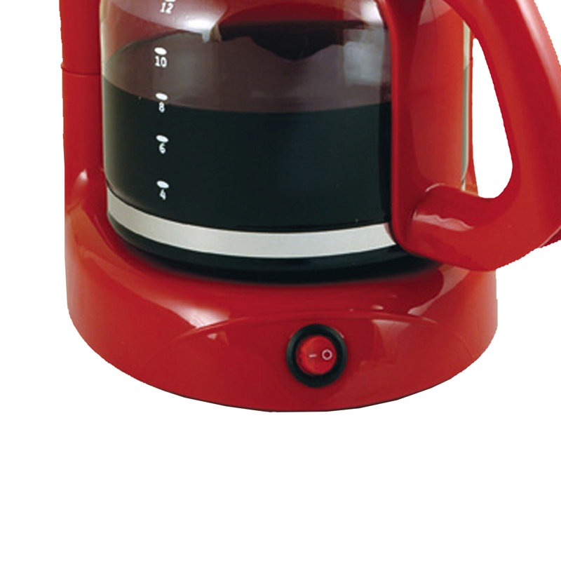 Better Chef 12 Cup Coffee Maker, Red