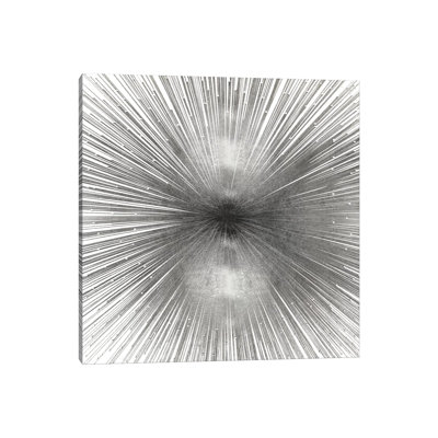 Radiant Silver by Abby Young - Print on Canvas