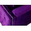 Causeuse en velours 73,07 po Pernie-1333636685