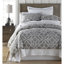 Merko Linen Cotton Grey Duvet Cover Set