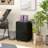 Office Storage Cabinet With 3 Drawers, Filing Cabinet With Wheels And Removable Tray-1673176565
