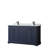 Avery 60'' Double Bathroom Vanity with Stone Top-41604579-80203228