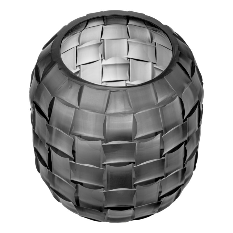 Vase Varese S Frosted, Gray