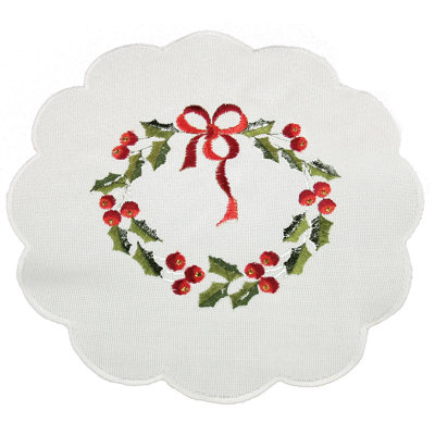 Plateau de table en polyester Country Wreath