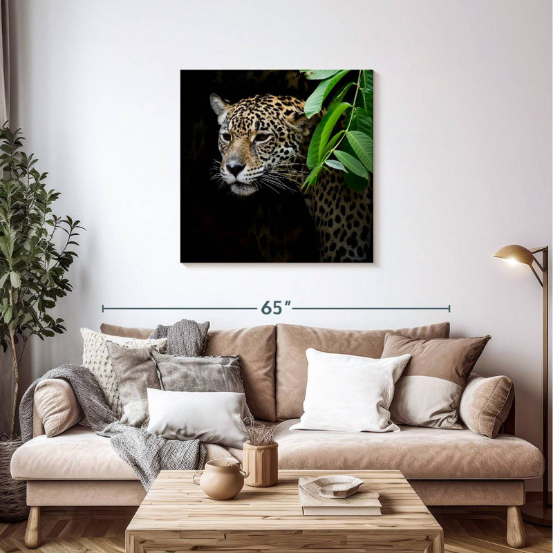 Brampt rôdant Jaguar, H 36 po x l 36 po