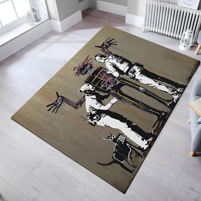 Luxurious Hall Carpet, 3.3 x 6.6 ft, 100% Polyester, 0.4 in Pile Height | Antibacterial & Non-Slip Underside | Machine Washable at 86°F, 700 g/m² | Perfect for High-Traffic Areas, Soft & Durable Design