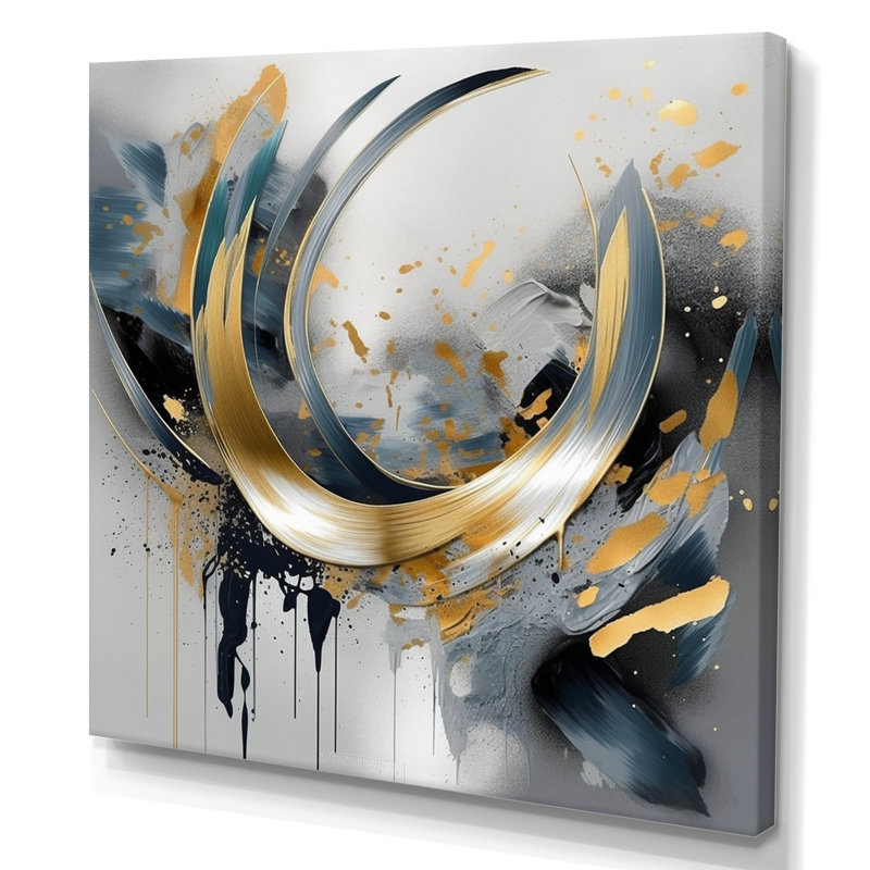Soft Soft Marble Abstract IV - Impression sur toile de marbre abstrait, H 36 po x l 36 po x P 1,5 po, Toile tendue