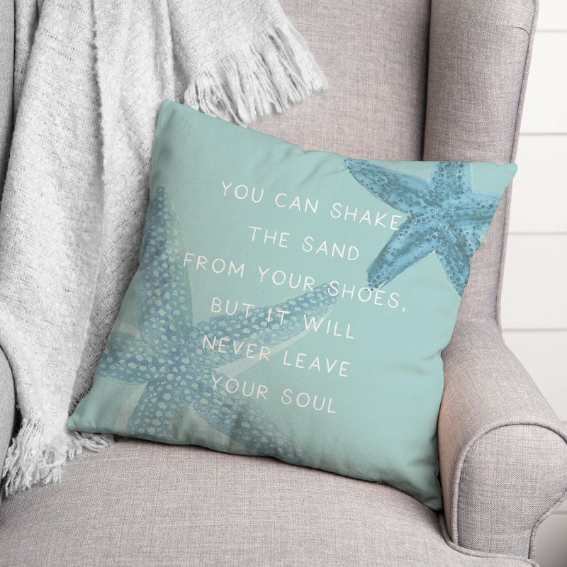 Reversible Throw Pillow, 18" x 18"