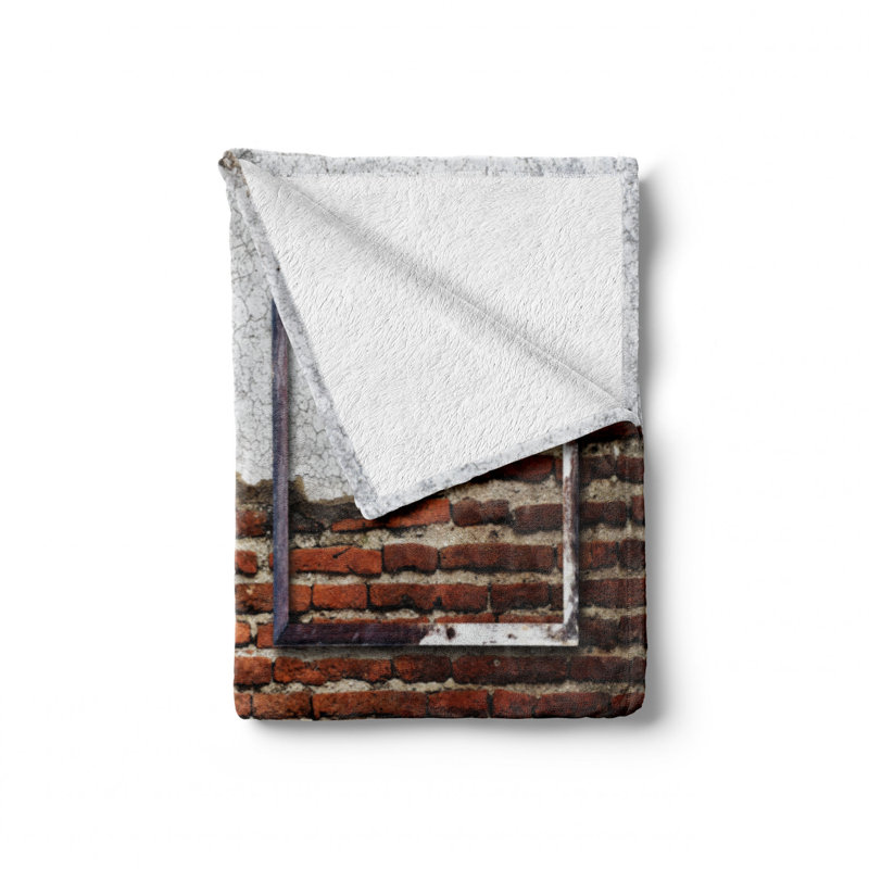 Hand Woven Throw Blanket, 70" W x 90" L