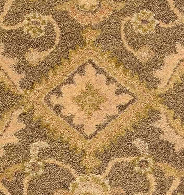 Brun/Tapis décoratif en laine Touffeté à la main quane oriental, Rectangle 2 pi x 3 pi