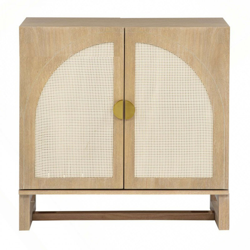Armoire de rangement 1 pièce Boho Rattan