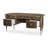 Villa Cherie 5-Drawer Desk - Hazelnut-86175803